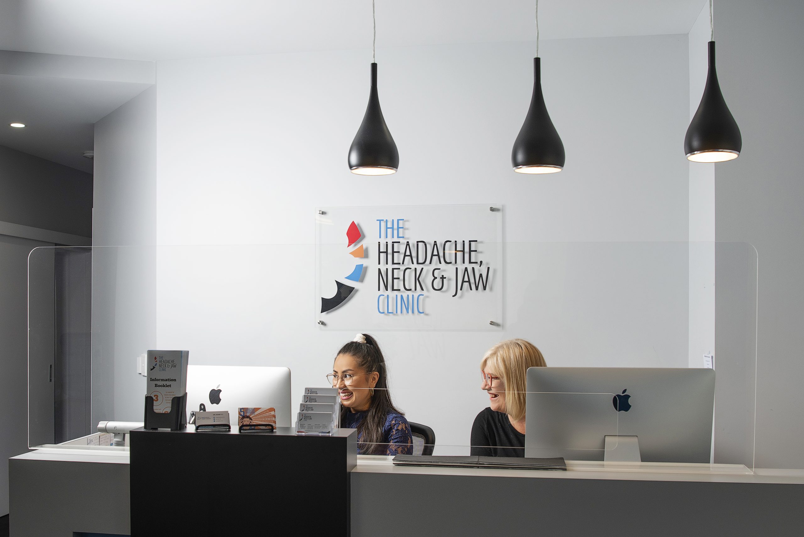 Headache, Neck and Jaw Clinic reception
