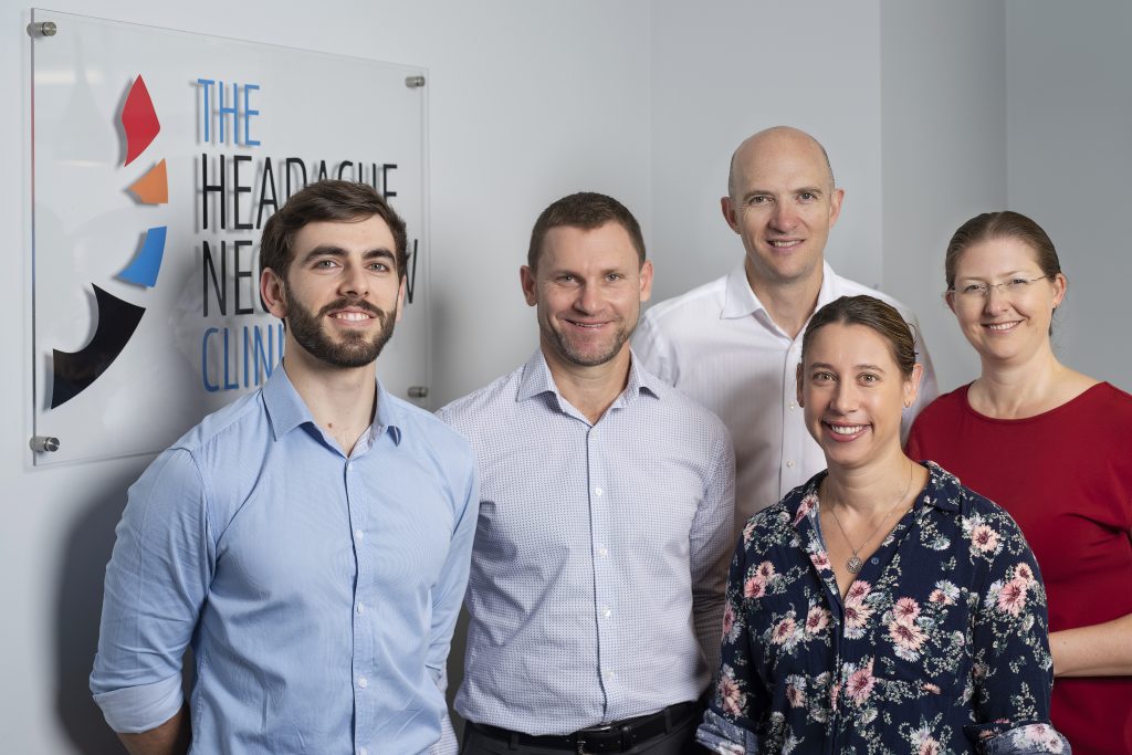 Headache neck and jaw clinic staff