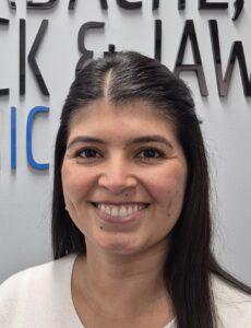 Vanessa Camacho physiotherapist Headache Neck and Jaw Clinic